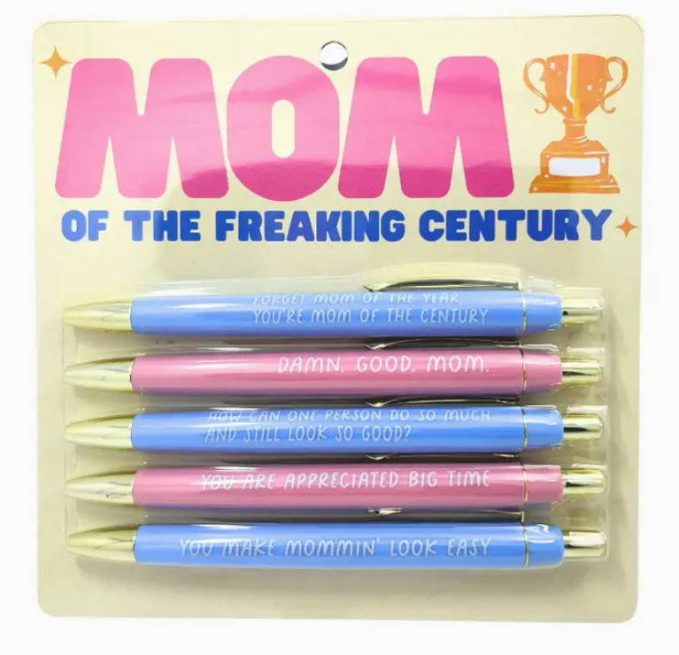 Pen Set - Mom Of The Freaking Century