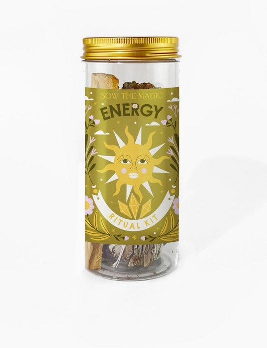 Energy Kit with Aventurine, Palo Santo + Sage