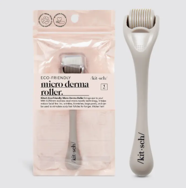Micro Derma Facial Roller - Warm Gray