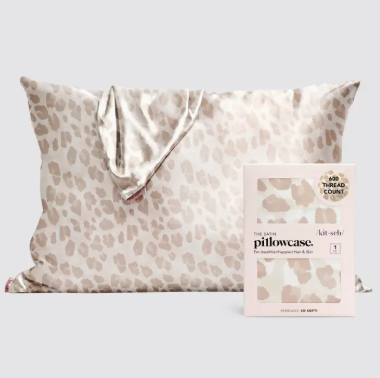 Satin Pillowcase - Leopard
