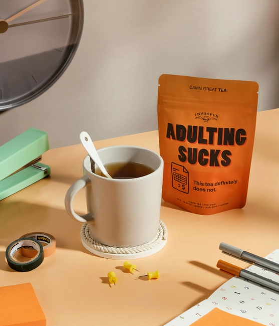 Adulting Sucks Black Tea