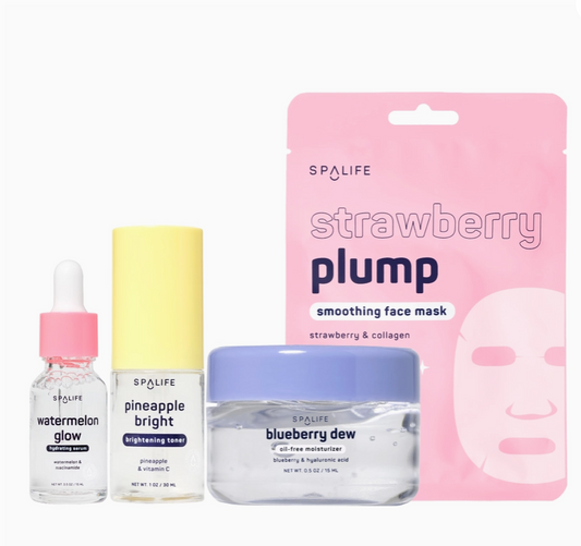 Christmas Holiday Glow Goals Skincare Gift Set – 4pc