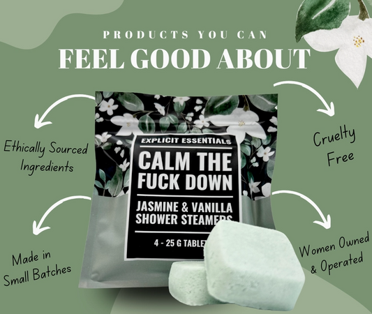 Calm the Fuck Down Shower Steamer - 4 Pack
