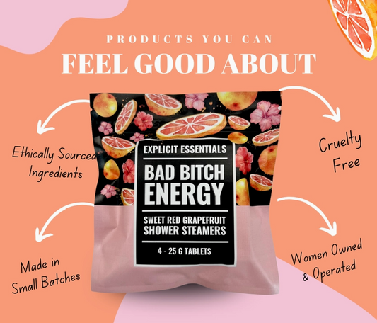 Bad Bitch Energy Shower Steamer - 4 Pack