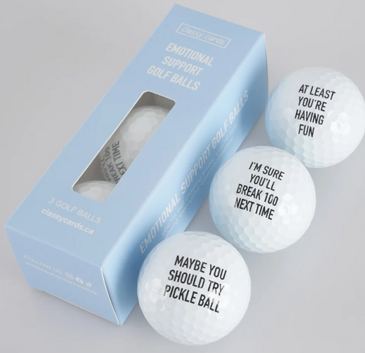 Emotional Support- Golf Balls