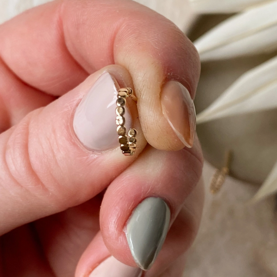 Delia Hoop Earrings