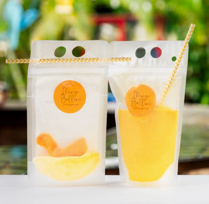 Adult Slush Drink -mango bellini *individual serving