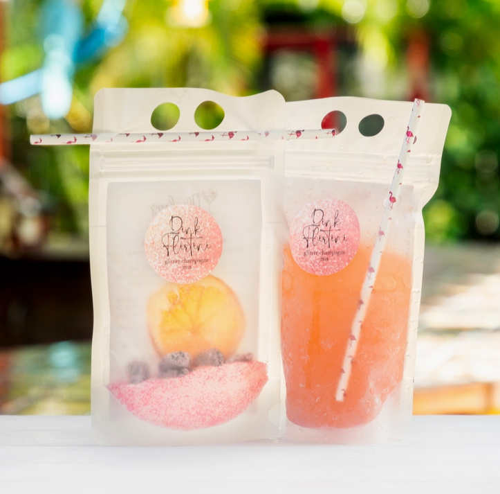 Adult Slush Drink -Pink Flirtini *individual serving