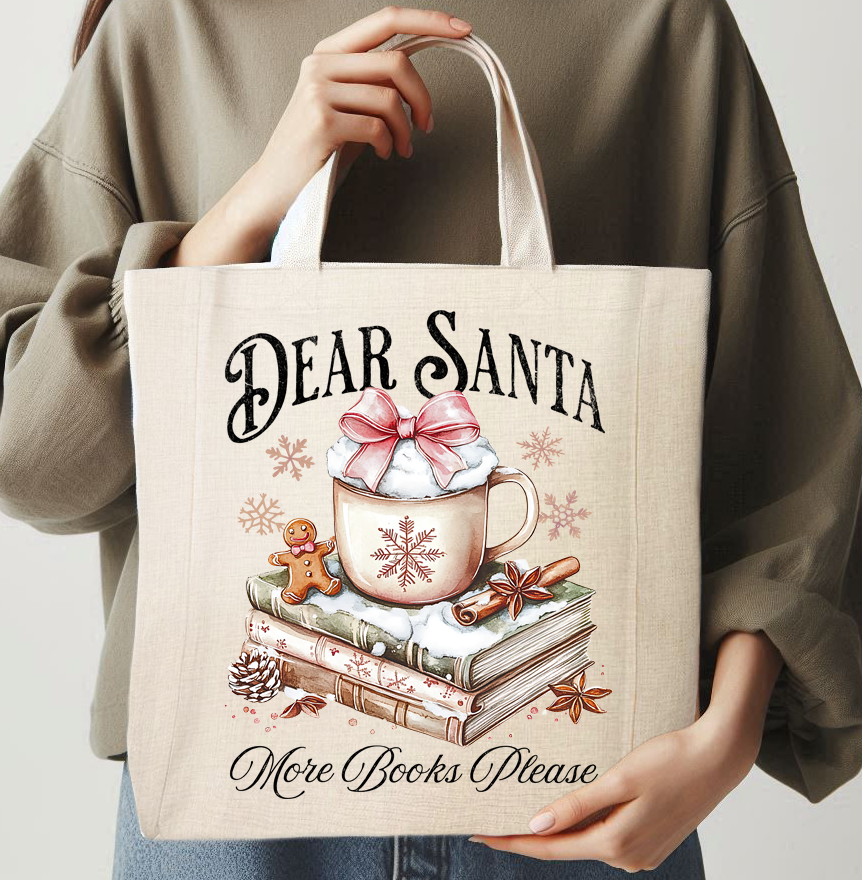 MORE BOOKS PLEASE- TOTE