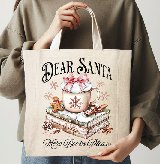 MORE BOOKS PLEASE- TOTE