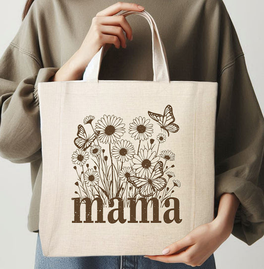 FLORAL MAMA - TOTE