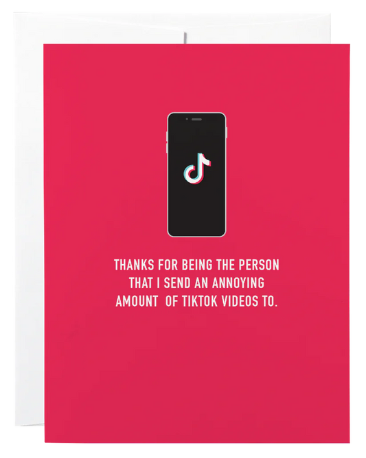 TikTok Videos Card