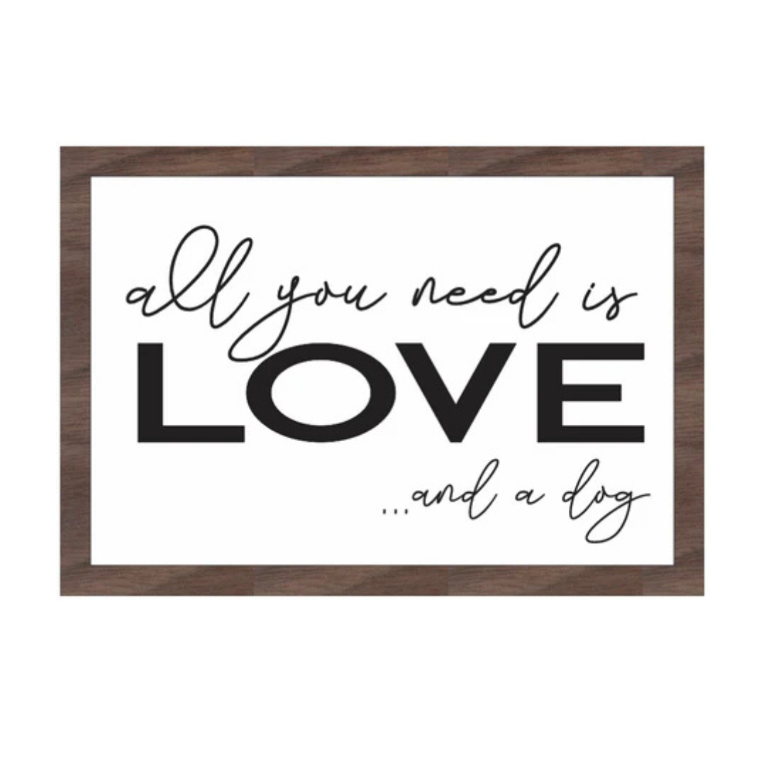 All You Need is Love and a Dog
