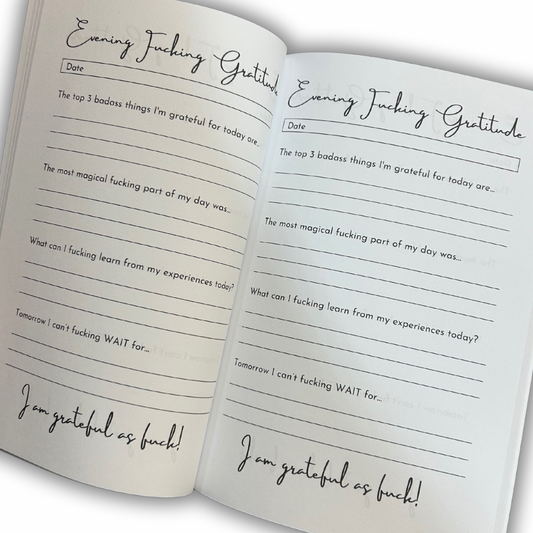 So f*cking grateful - daily gratitude journal