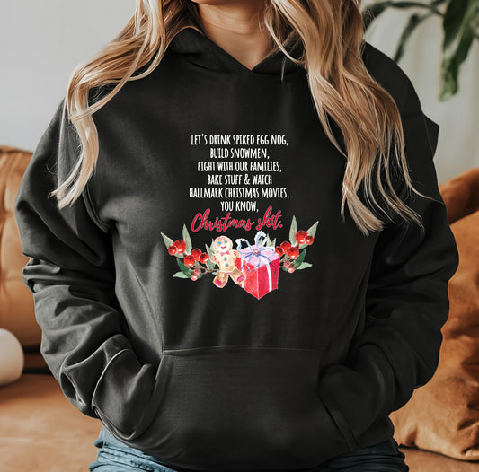 CHRISTMAS SHIT - HOODIE