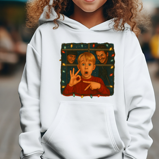 HOME ALONE 67 - YOUTH HOODIE