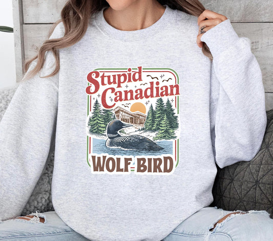 STUPID CANADIAN WOLF BIRD