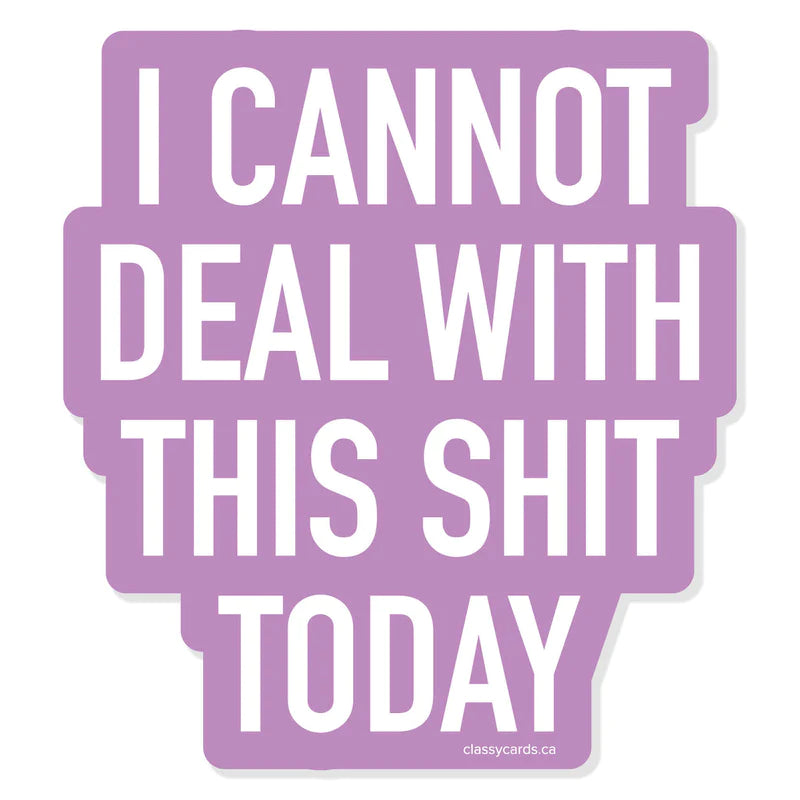 Cannot Deal Sticker
