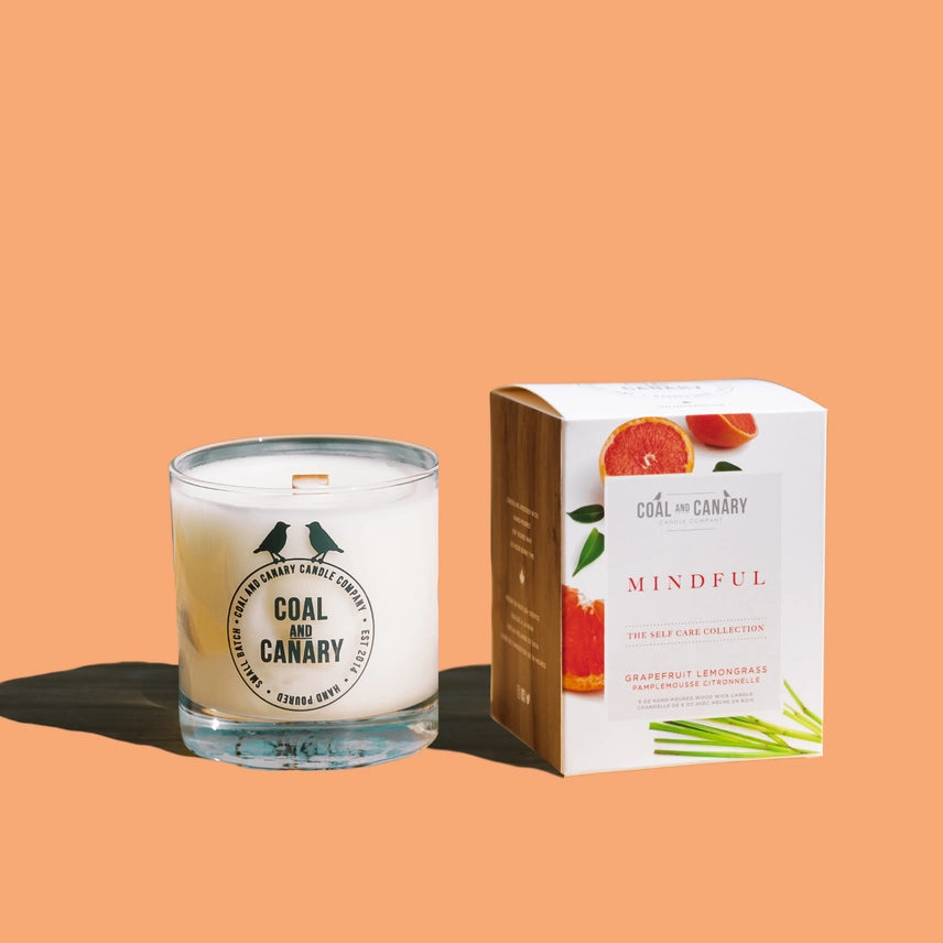 Mindful Wood Wick Candle - Sale
