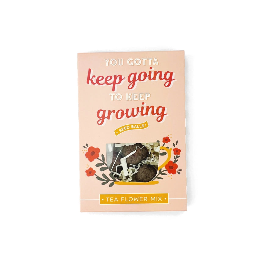 Keep Going to Keep Growing - Tea Flower Mix Seed Balls - Sale