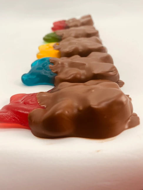 Chocolate Covered Papa Bear Gummies