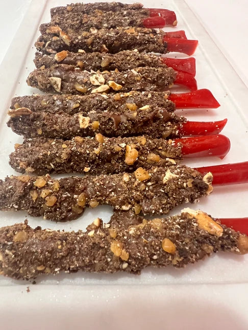 Chocolate Covered Licorice - Brownie Caramel Crunch