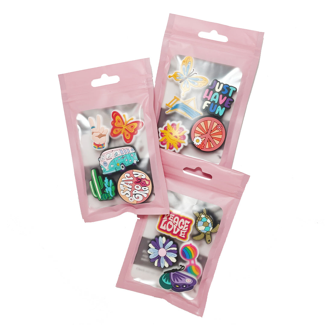 GOOD VIBES CROC CHARMS