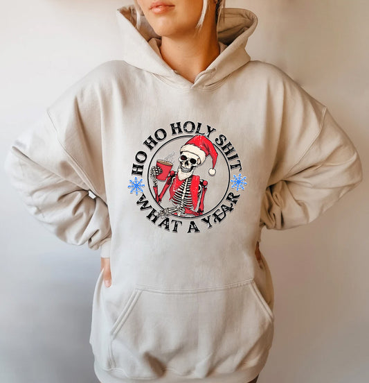 HO HO HOLY SHIT - HOODIE