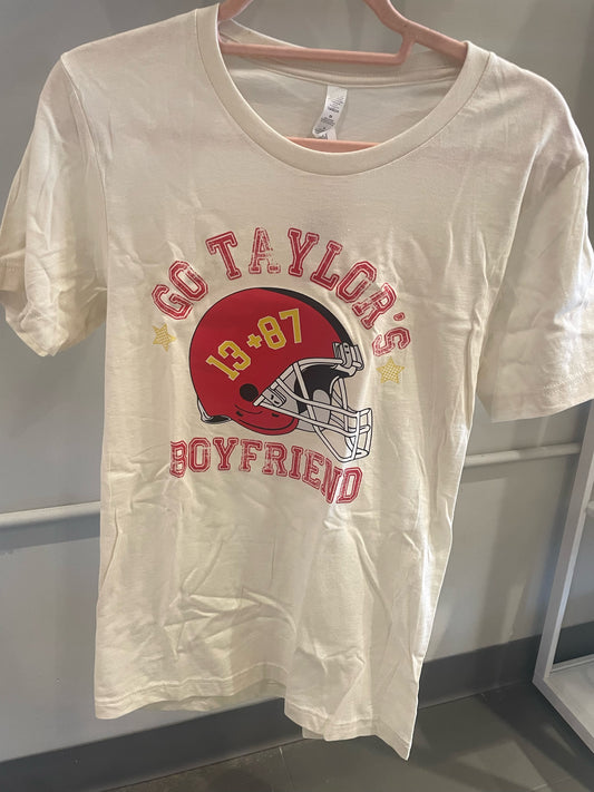 *SALE* - Go Taylor's Boyfriend - Cream - Size S