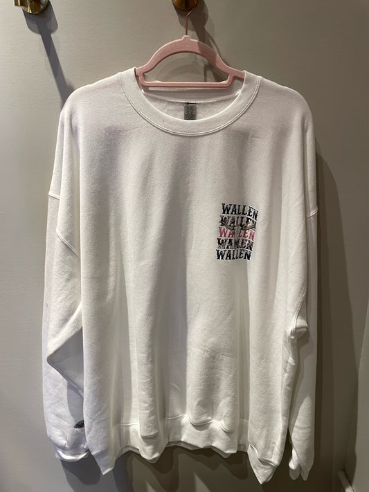 *SALE* - Wallen - White - Size 2XL