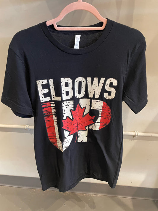 *SALE* Elbows Up - Black - Size Small