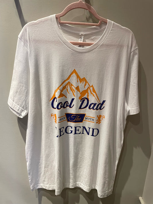 *SALE* - Cool Dad - White - Size XL