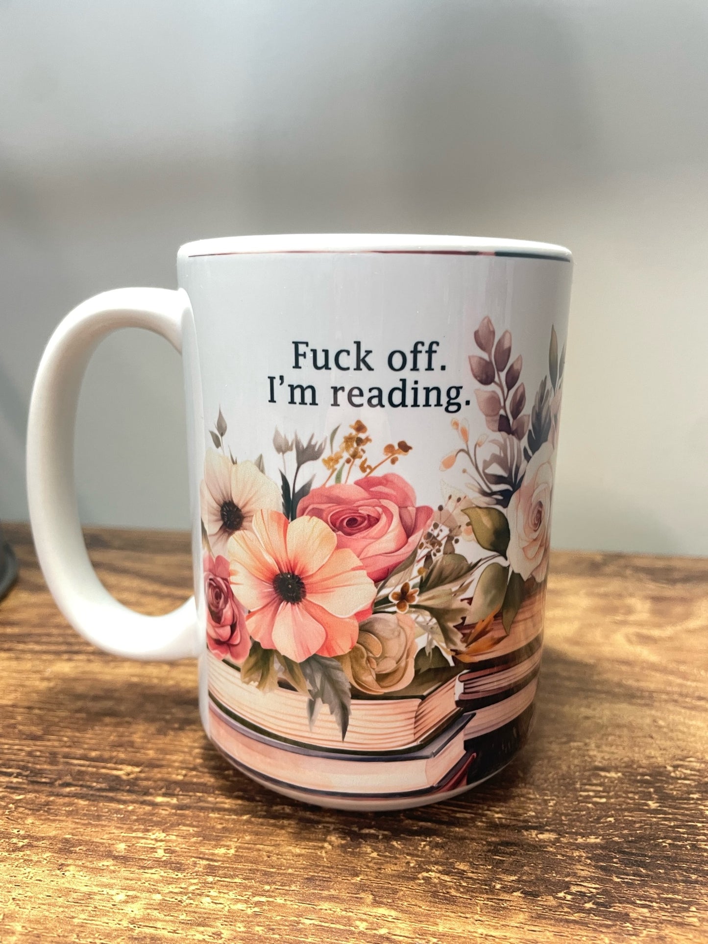 *SALE* - Fuck Off, I'm Reading - *INK MARK ON TOP*