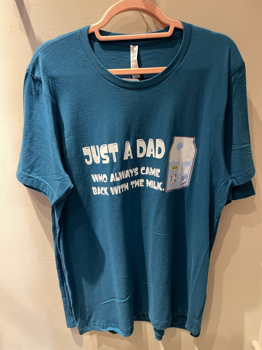 *SALE* Just a Dad - Deep Teal