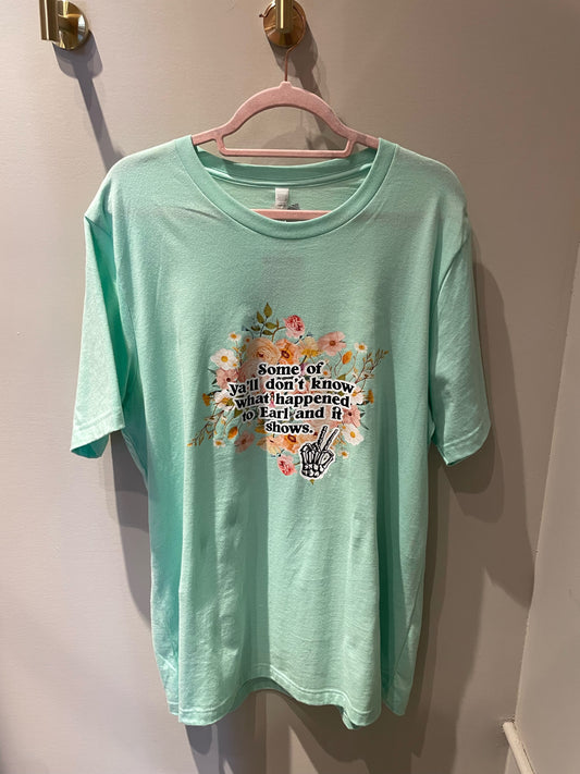 *SALE* - Goodbye Earl - Mint - Size XL