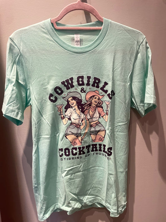 *SALE* Cowgirls & Cocktails - Mint