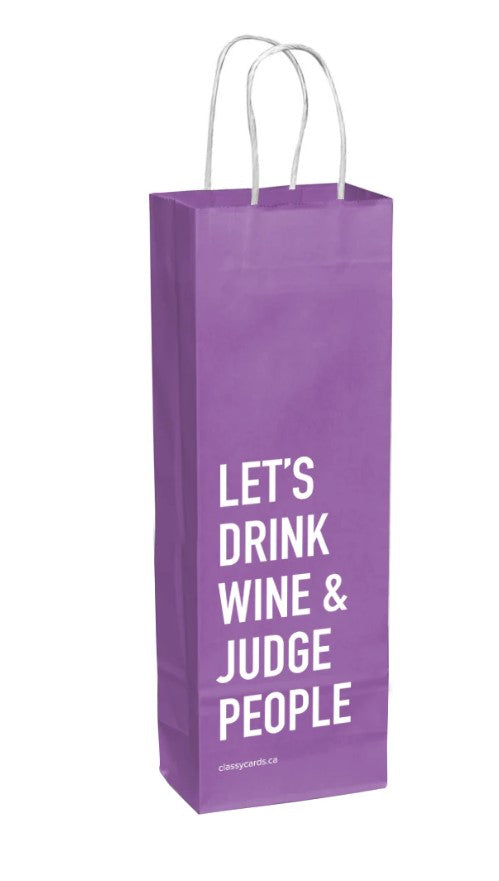 Judge People - Wine Gift Bag