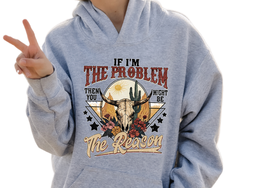 MIGHT BE THE REASON YOUTH HOODIE
