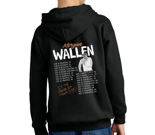 PROBLEM TOUR YOUTH HOODIE