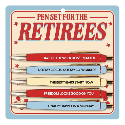 Sassy Pen Set - Retirees