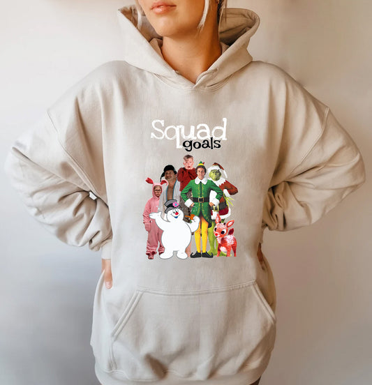 SQUAD GOALS - CHRISTMAS - HOODIE