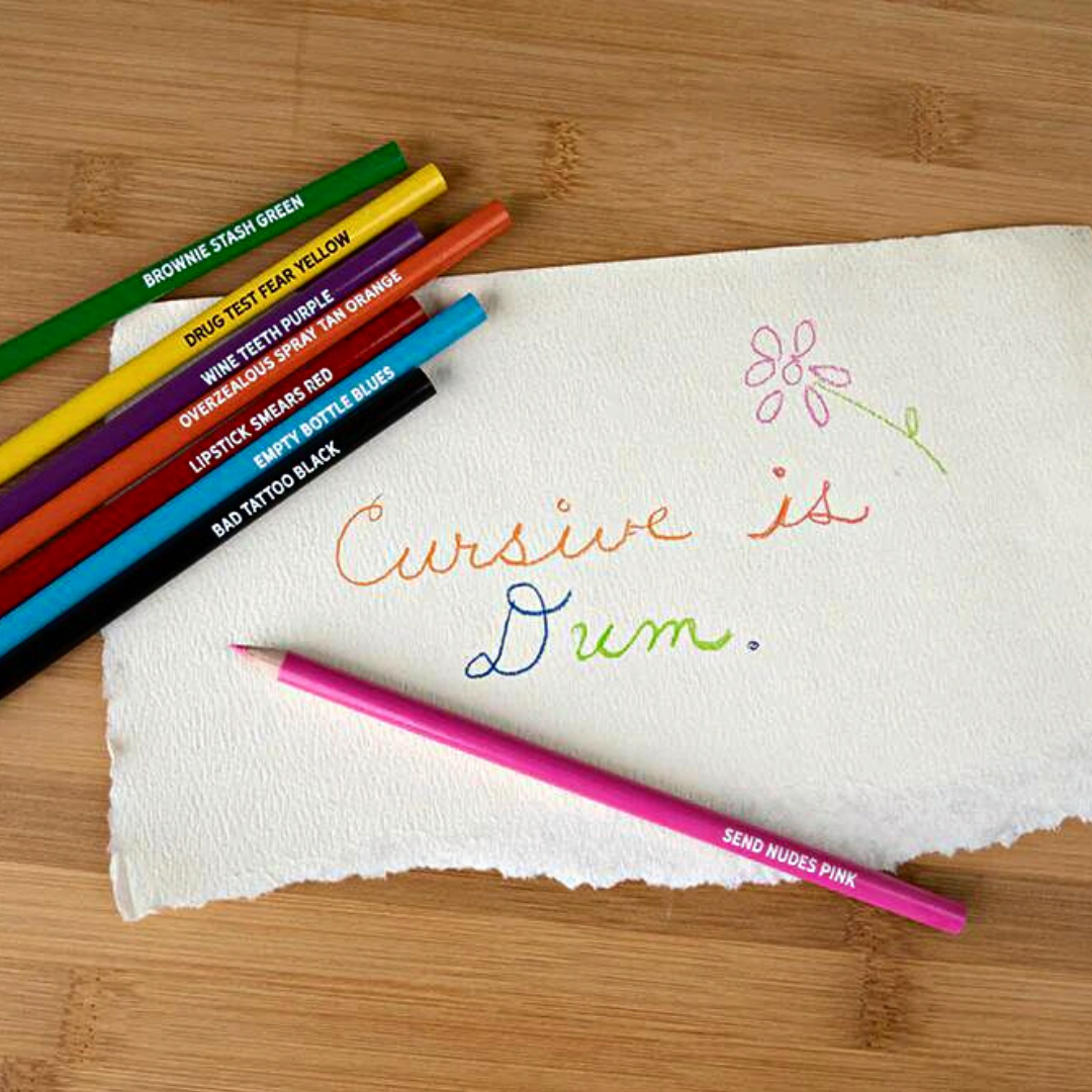 Sassy Colored Pencils