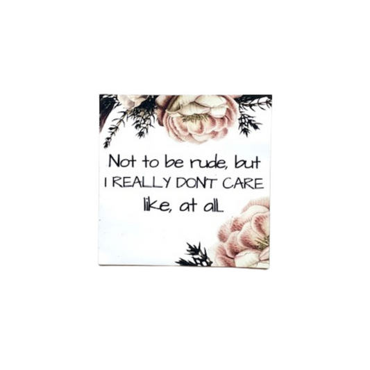 I DON'T CARE Magnet - Sale