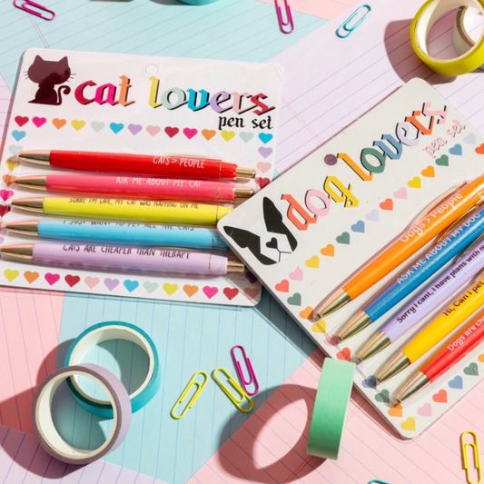 Sassy Pen Set - Dog Lovers