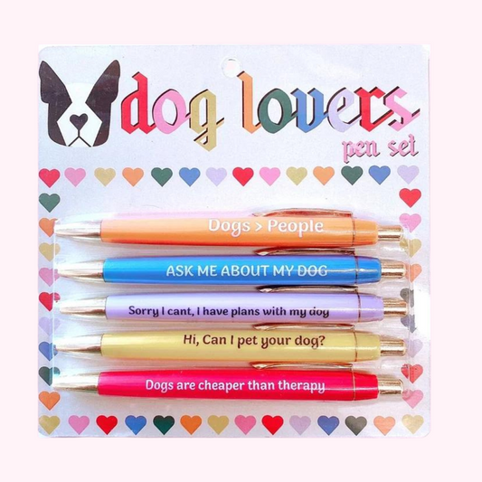 Sassy Pen Set - Dog Lovers
