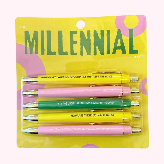 Sassy Pen Set - Millenial - Sale