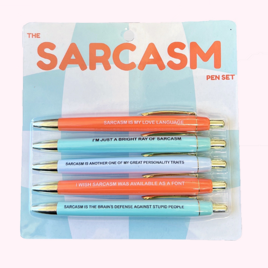 Sassy Pen Set - Sarcasm