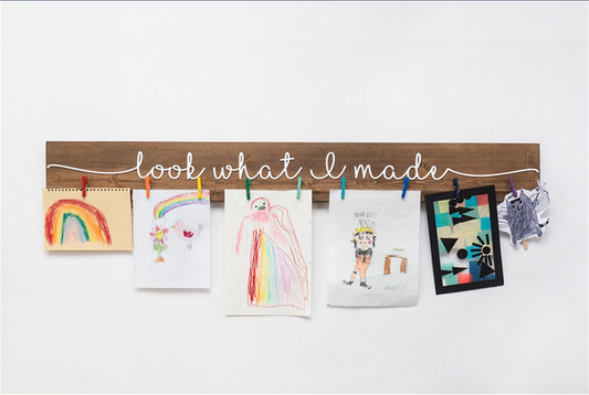 Look What I Made Art Display Board