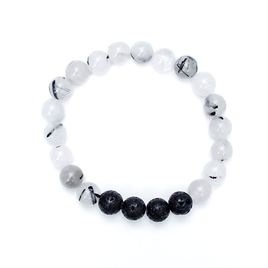 Infused Bracelet - Balance (Tourmalinated Quartz)