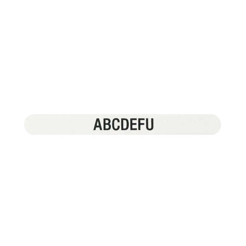 Nail File - ABC